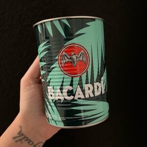 Bacardi Tropical Design Collector’s Tin Can